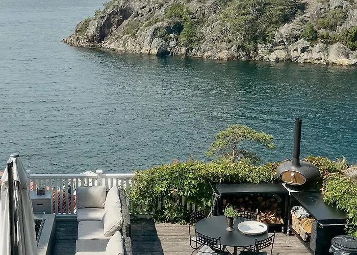 Charming Sea On Fluer By Kragero